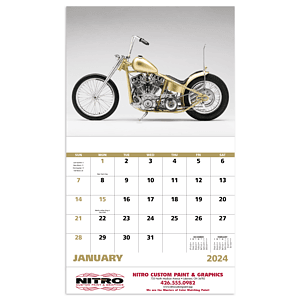 Good Value™ Motorcycles - Stapled Calendar