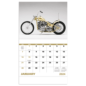 Good Value™ Motorcycles - Stapled Calendar