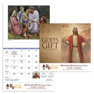 Good Value™ God's Gift - Stapled Calendar