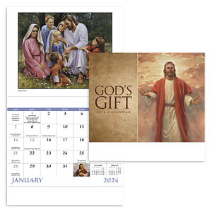Good Value™ God's Gift - Stapled Calendar