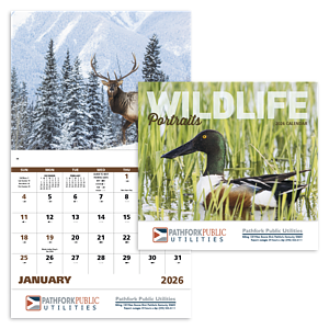 Good Value™ Wildlife Portraits - Stapled Calendar