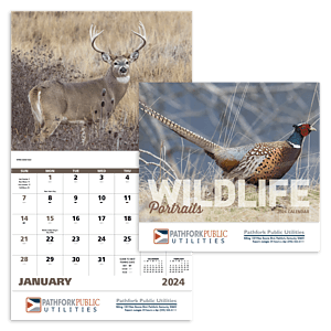 Good Value™ Wildlife Portraits - Stapled Calendar