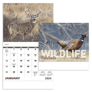 Good Value™ Wildlife Portraits - Stapled Calendar