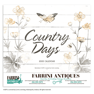 Good Value™ Country Days - Stapled Calendar