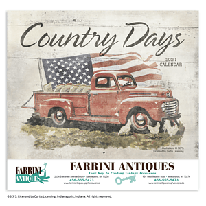 Good Value™ Country Days - Stapled Calendar