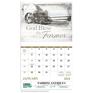 Good Value™ Country Days - Stapled Calendar