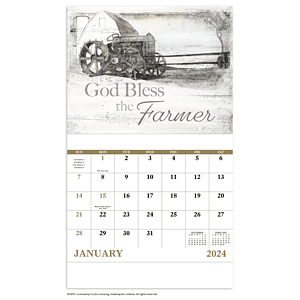 Good Value™ Country Days - Stapled Calendar
