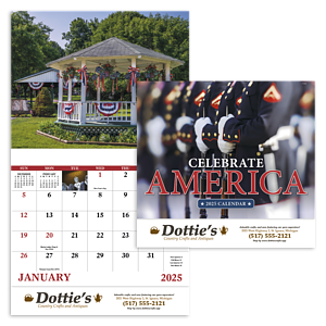 Good Value™ Celebrate America - Stapled Calendar