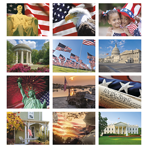 Good Value™ Celebrate America - Stapled Calendar