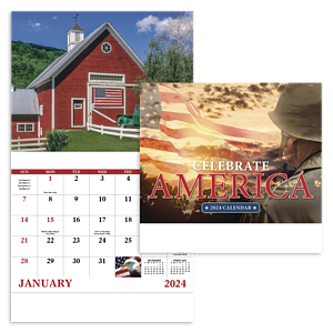 Good Value™ Celebrate America - Stapled Calendar