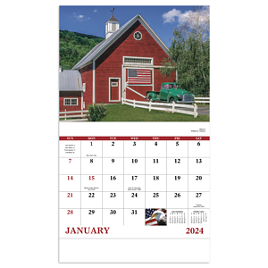 Good Value™ Celebrate America - Stapled Calendar