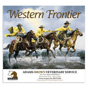 Good Value™ Western Frontier - Stapled Calendar
