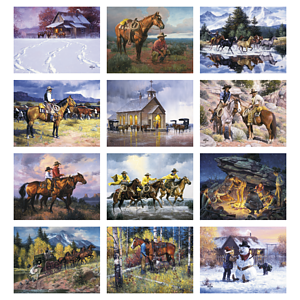 Good Value™ Western Frontier - Stapled Calendar