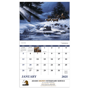 Good Value™ Western Frontier - Stapled Calendar