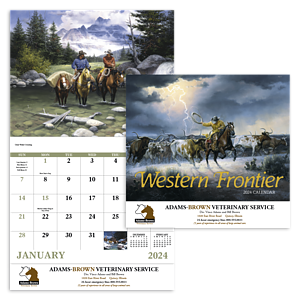 Good Value™ Western Frontier - Stapled Calendar