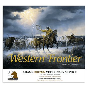 Good Value™ Western Frontier - Stapled Calendar
