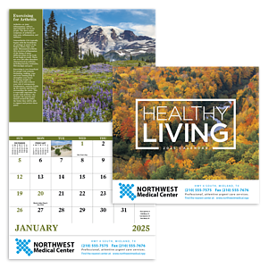Good Value™ Healthy Living - Stapled Calendar