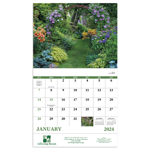 Good Value™ Garden Walk - Stapled Calendar