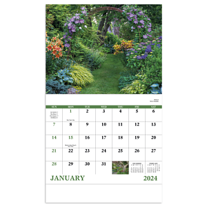 Good Value™ Garden Walk - Stapled Calendar