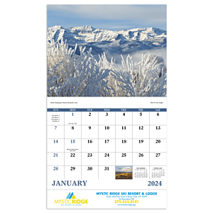 Good Value™ Rocky Mountains - Stapled Calendar