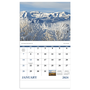 Good Value™ Rocky Mountains - Stapled Calendar