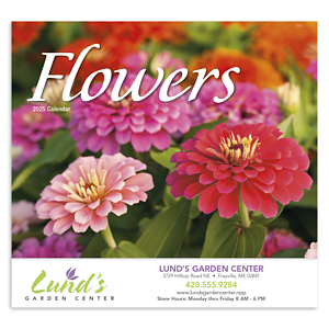 Good Value™ Flowers - Stapled Calendar