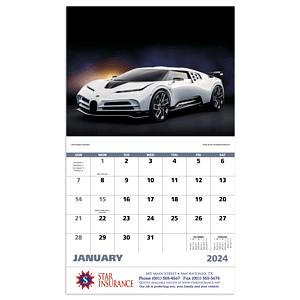 Good Value™ Exotic Sports Cars - Stapled Calendar