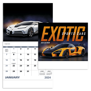 Good Value™ Exotic Sports Cars - Stapled Calendar
