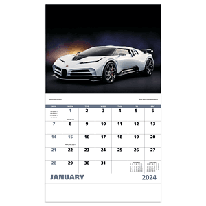 Good Value™ Exotic Sports Cars - Stapled Calendar