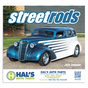 Good Value™ Street Rods - Stapled Calendar