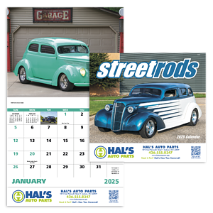 Good Value™ Street Rods - Stapled Calendar