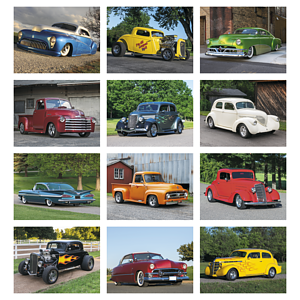 Good Value™ Street Rods - Stapled Calendar