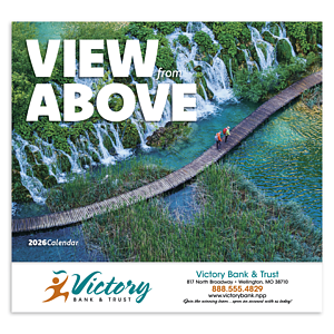 Good Value™ View from Above - Stapled Calendar