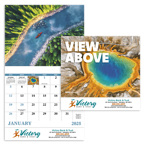 Good Value™ View from Above - Stapled Calendar