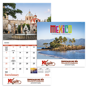 Good Value™ Mexico - Stapled Calendar