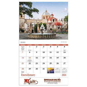 Good Value™ Mexico - Stapled Calendar