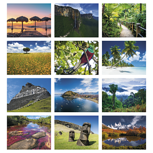 Good Value™ Latinoamerica en Paisajes - Stapled Calendar