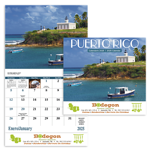 Good Value™ Puerto Rico - Stapled Calendar