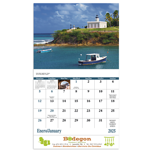 Good Value™ Puerto Rico - Stapled Calendar