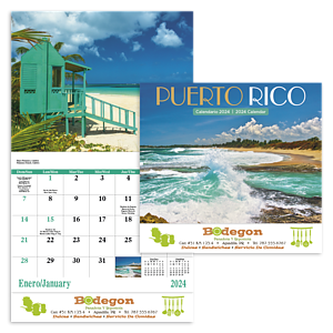 Good Value™ Puerto Rico - Stapled Calendar