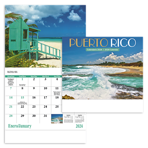 Good Value™ Puerto Rico - Stapled Calendar