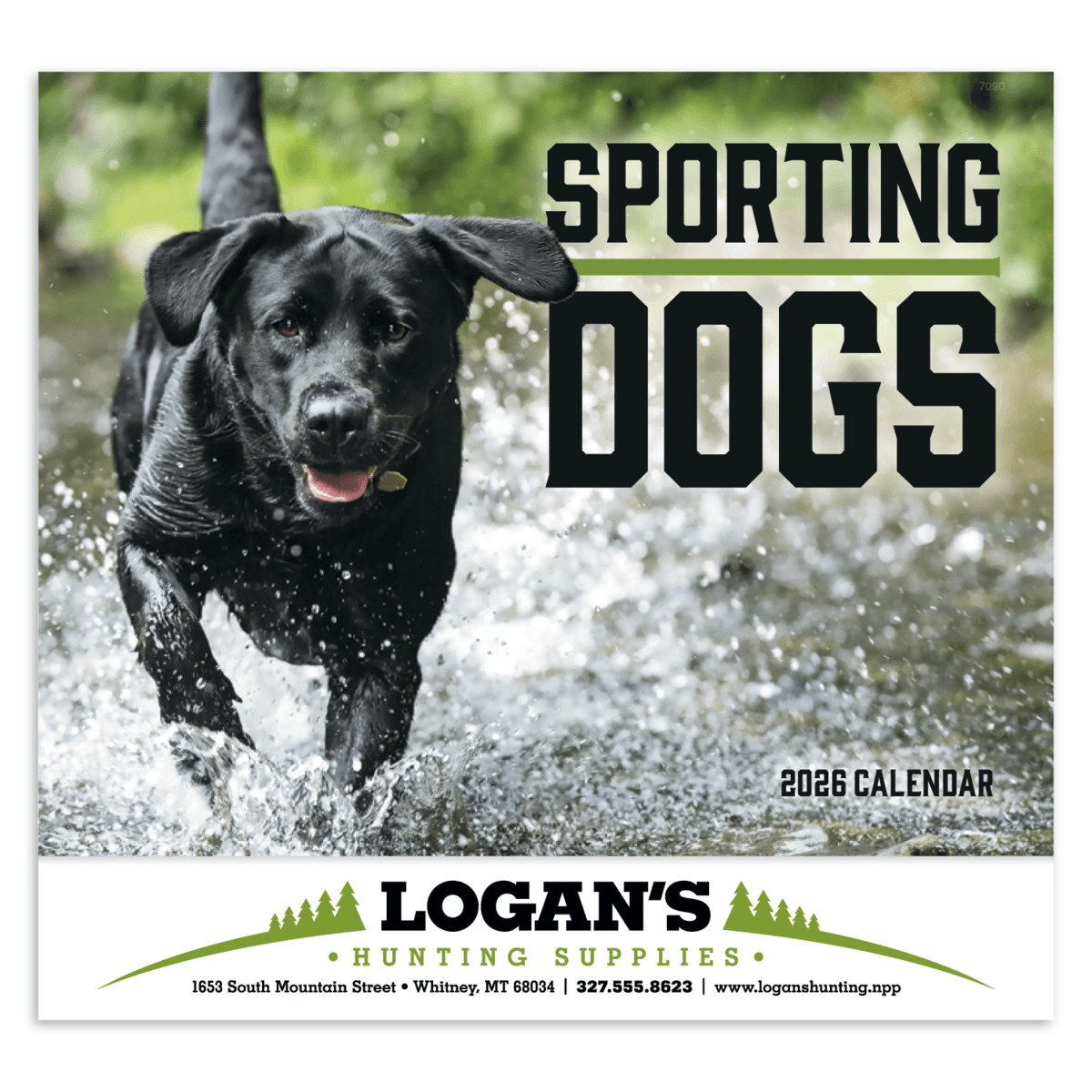 Good Value™ Sporting Dogs - Stapled Calendar