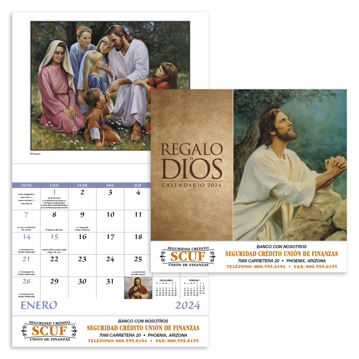 Good Value™ Regalo de Dios - Stapled Calendar