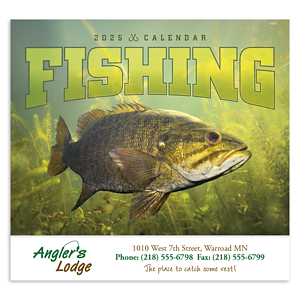 Good Value™ Fishing - Stapled Calendar