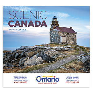Good Value™ Scenic Canada - Stapled Calendar