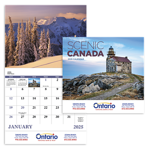 Good Value™ Scenic Canada - Stapled Calendar