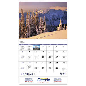 Good Value™ Scenic Canada - Stapled Calendar