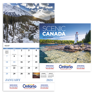 Good Value™ Scenic Canada - Stapled Calendar