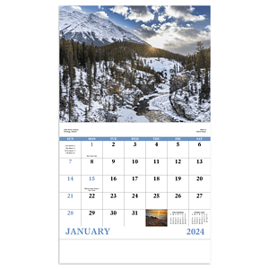 Good Value™ Scenic Canada - Stapled Calendar
