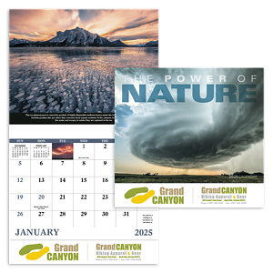 Good Value™ The Power of Nature - Stapled Calendar